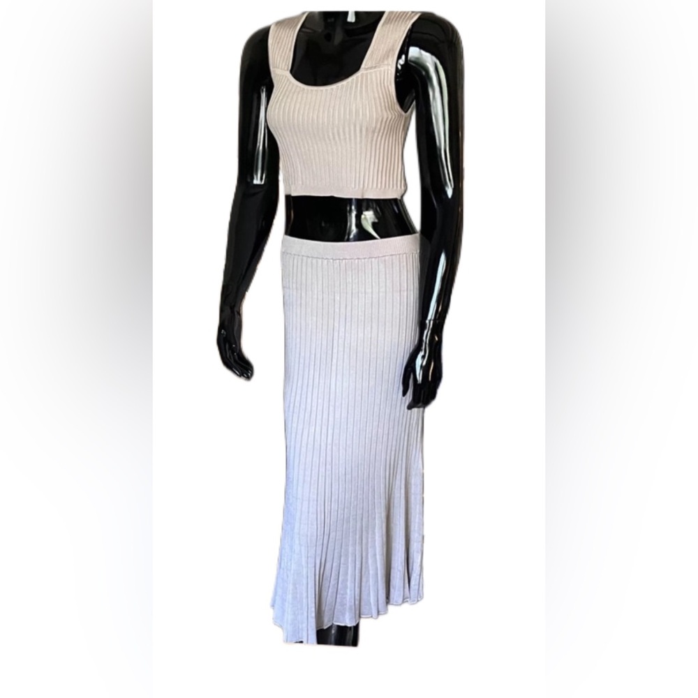 HOUSE OF HARLOW 1960 Skirt Set French Oak Size M NWT